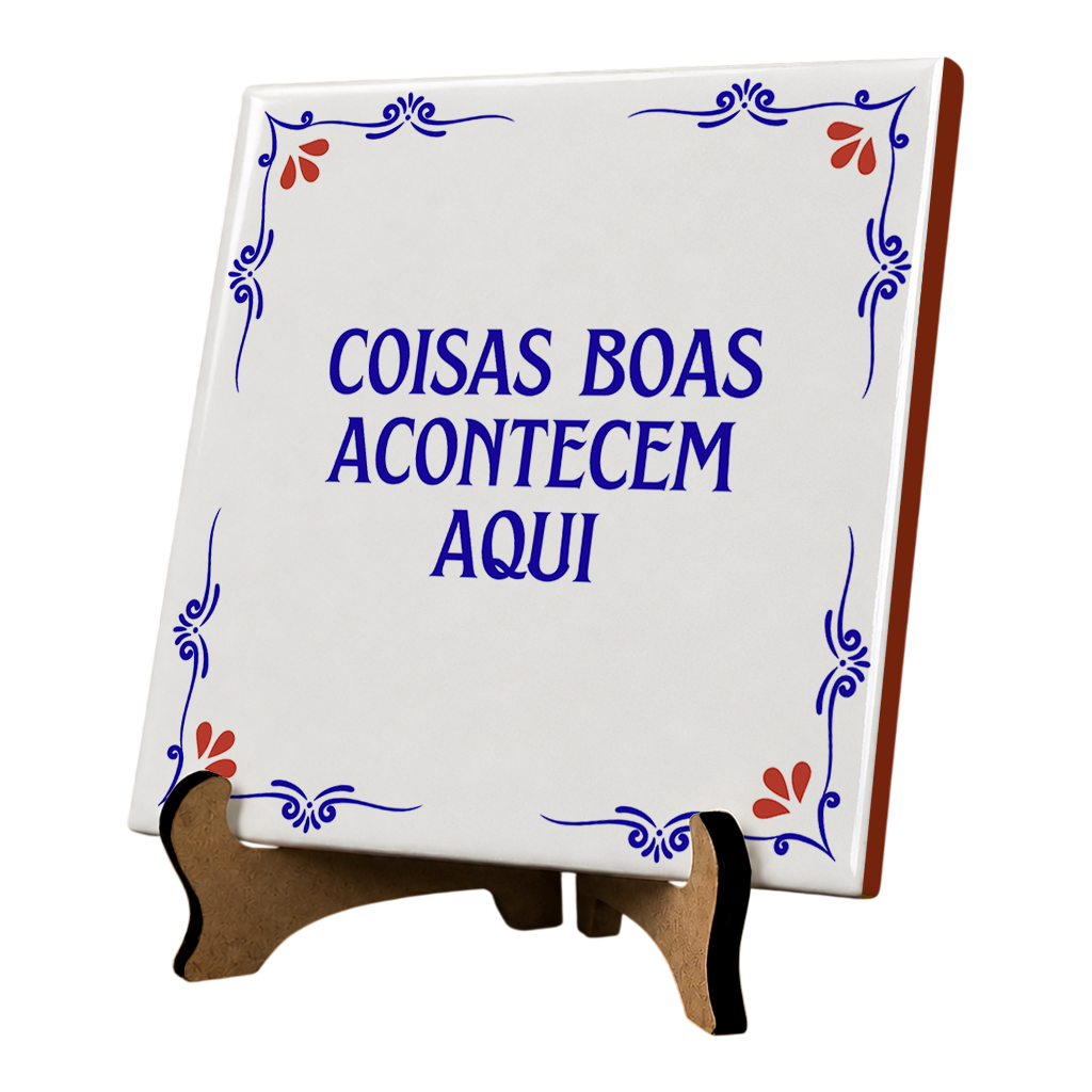 Azulejo Decorativo Com Frase - Imagem 3