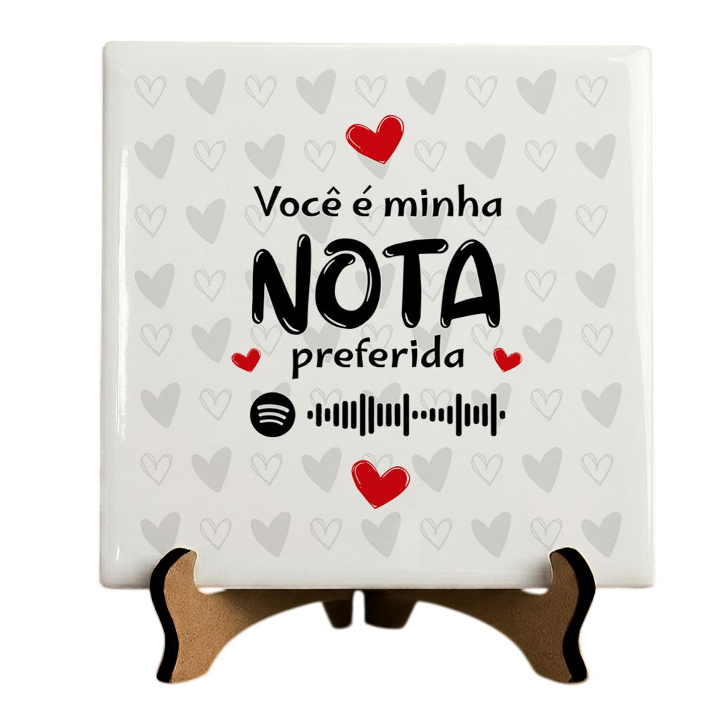 Azulejo Namorados - Nota Preferida