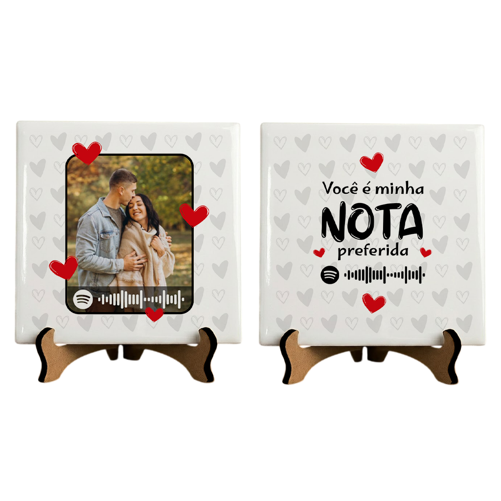 Kit Azulejo Namorados - Nota Preferida
