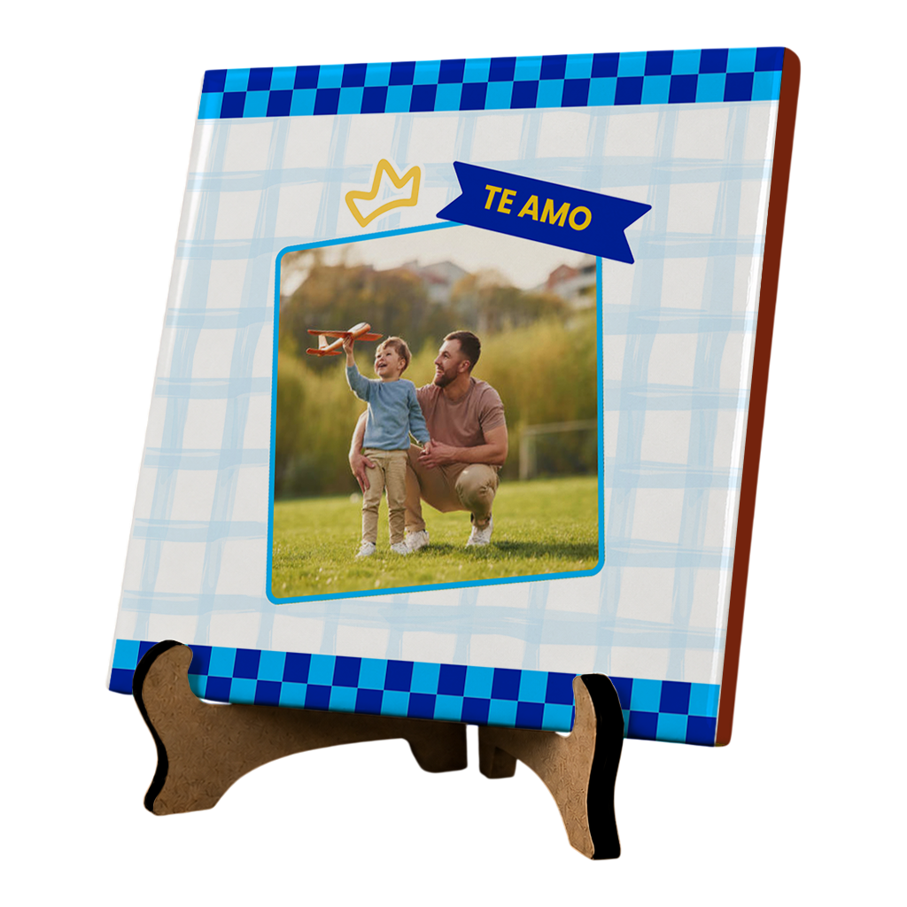 Azulejo Melhor Pai do Mundo - Imagem 3