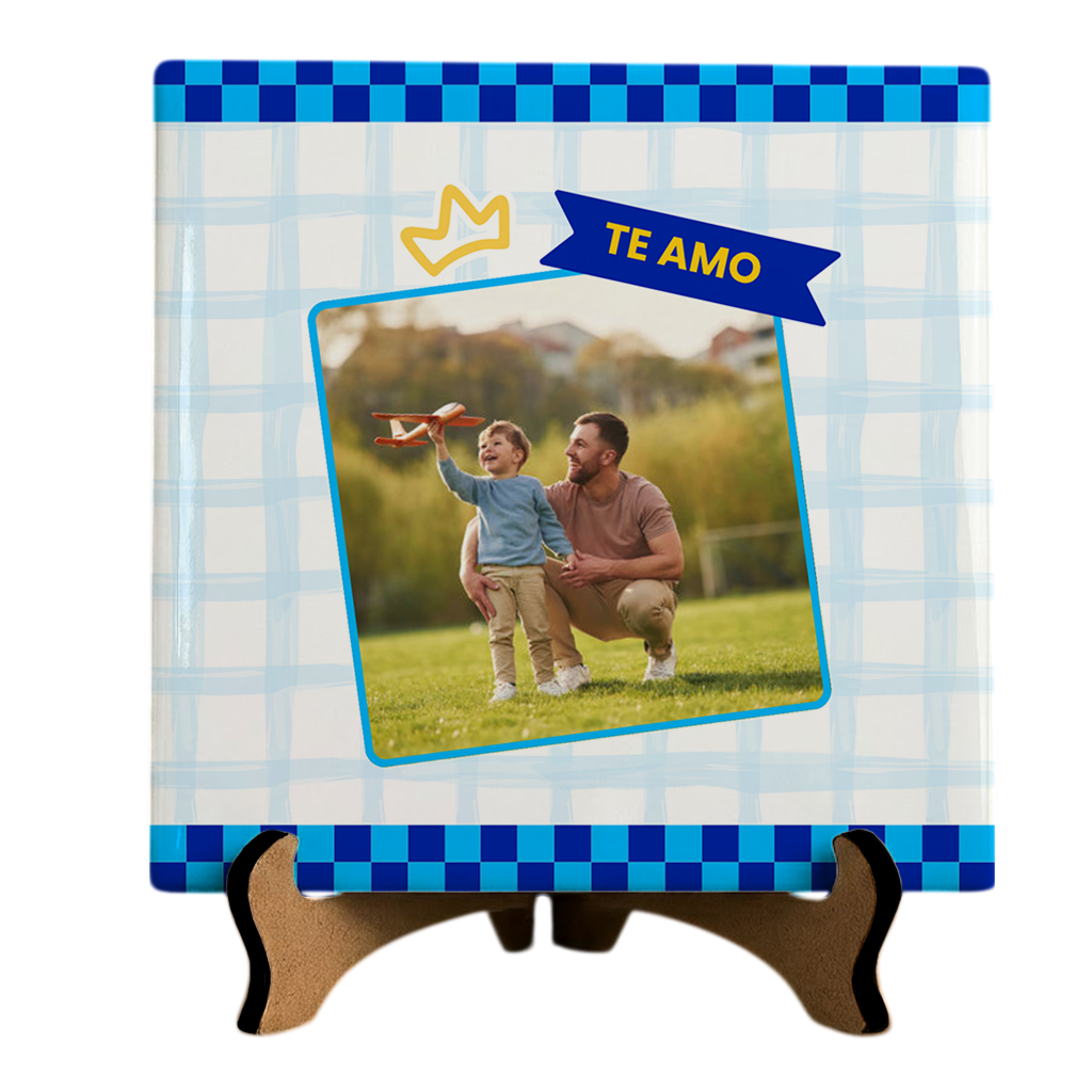 Azulejo Melhor Pai do Mundo - Imagem 4