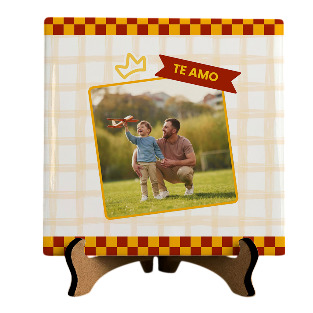 Azulejo Melhor Pai do Mundo - Imagem 4