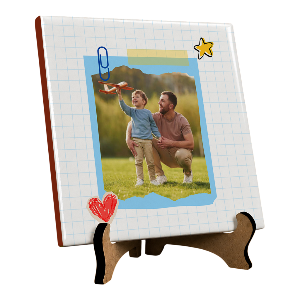 Azulejo Pai Meu Melhor Amigo - Imagem 2