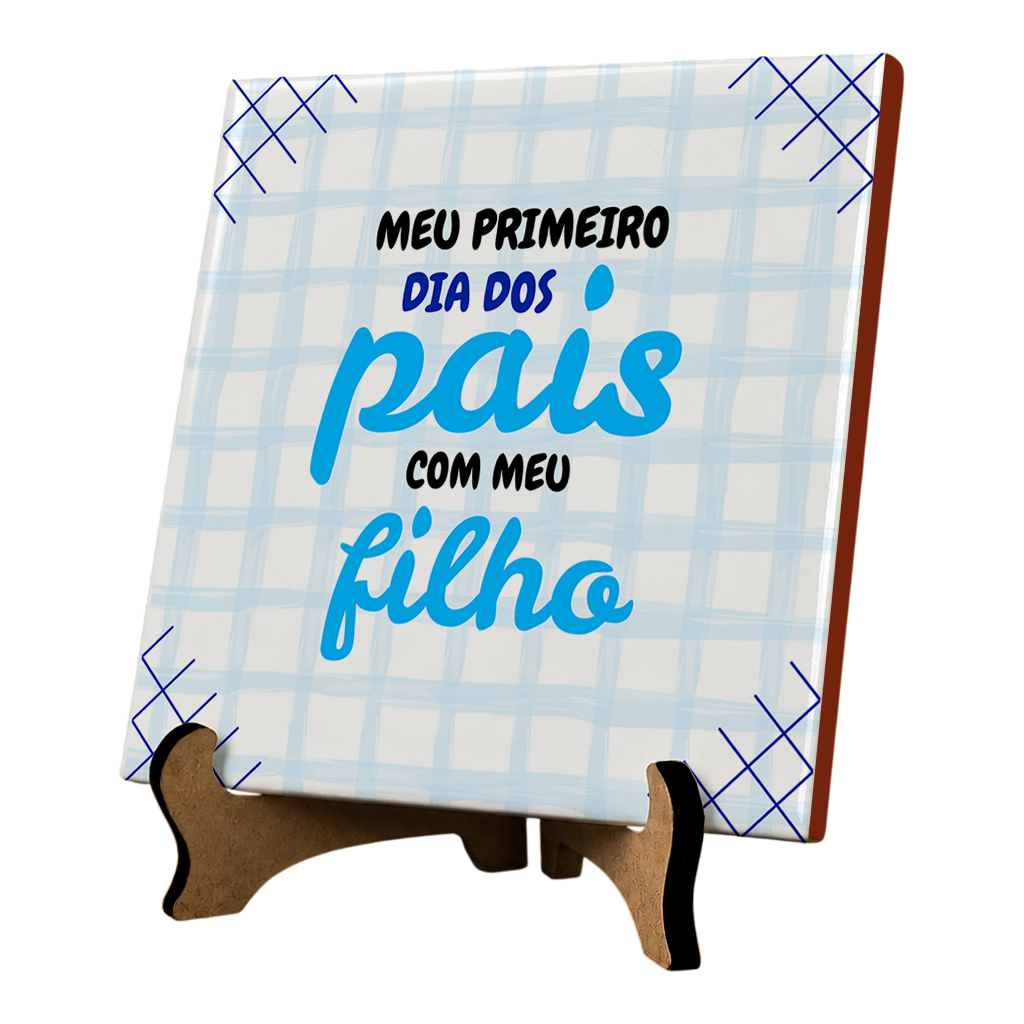 Azulejo Primeiro Dia Dos Pais - Imagem 3