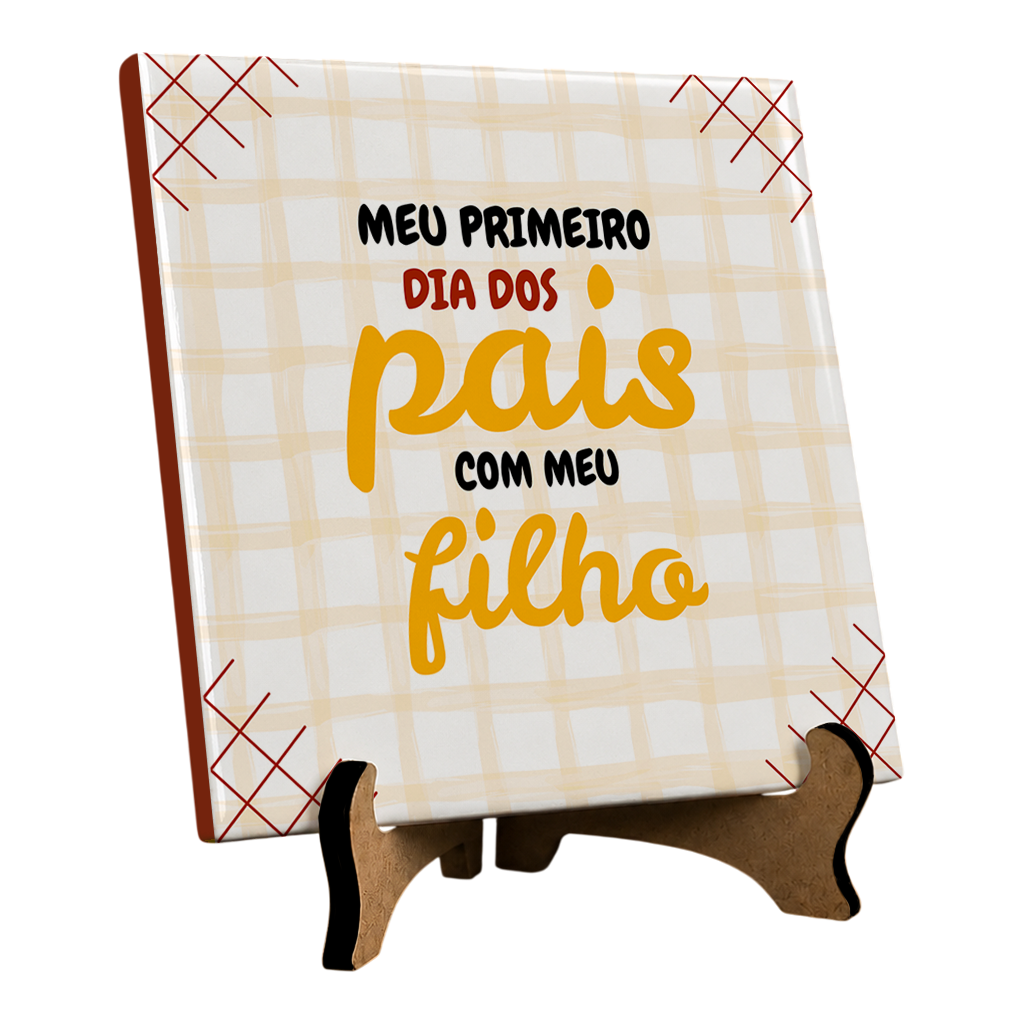 Azulejo Primeiro Dia Dos Pais - Imagem 2
