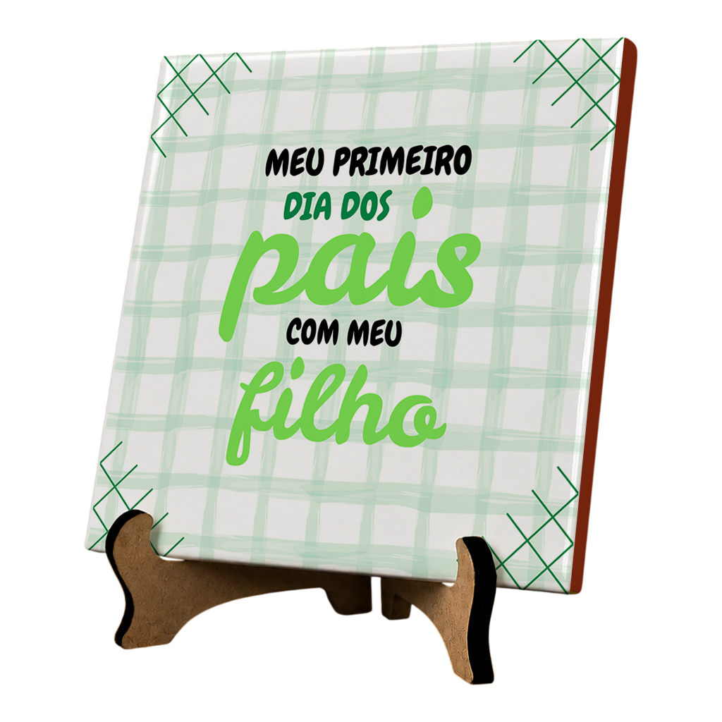 Azulejo Primeiro Dia Dos Pais - Imagem 3