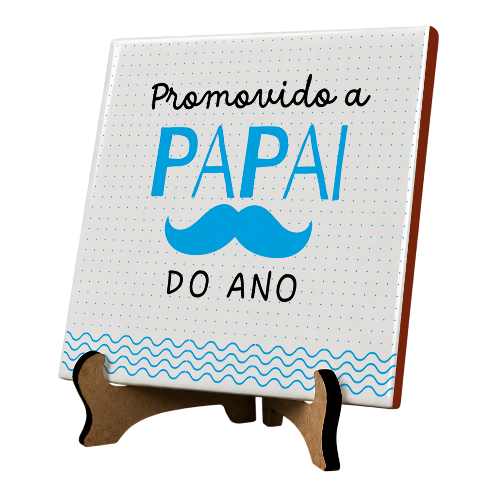 Azulejo Promovido a Papai do Ano - Imagem 3