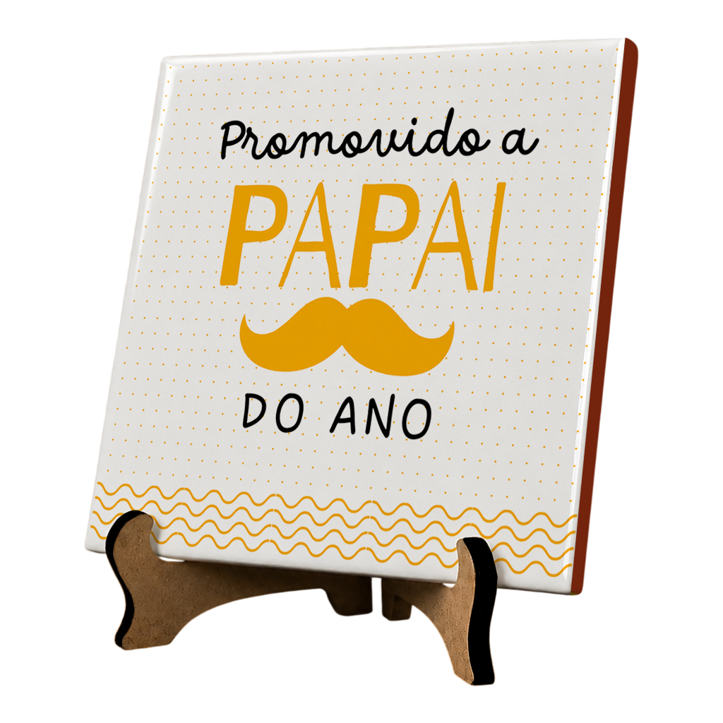 Azulejo Promovido a Papai do Ano - Imagem 3