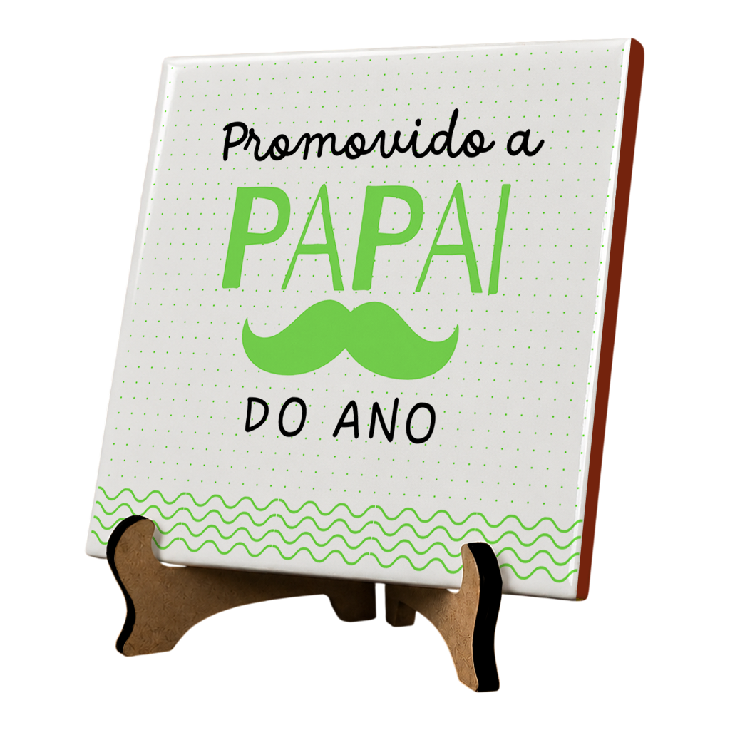 Azulejo Promovido a Papai do Ano - Imagem 3