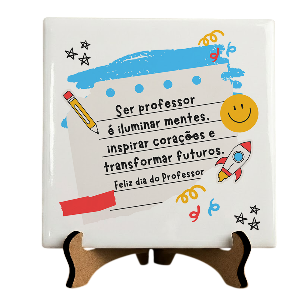 Azulejo Personalizado Professores - Prof Nota 10