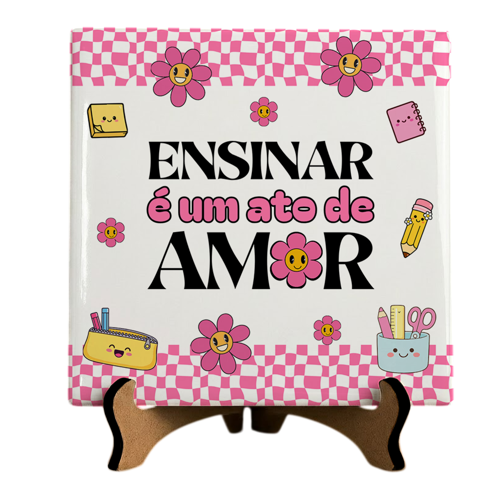 Azulejo Personalizado Professora - Imagem 1