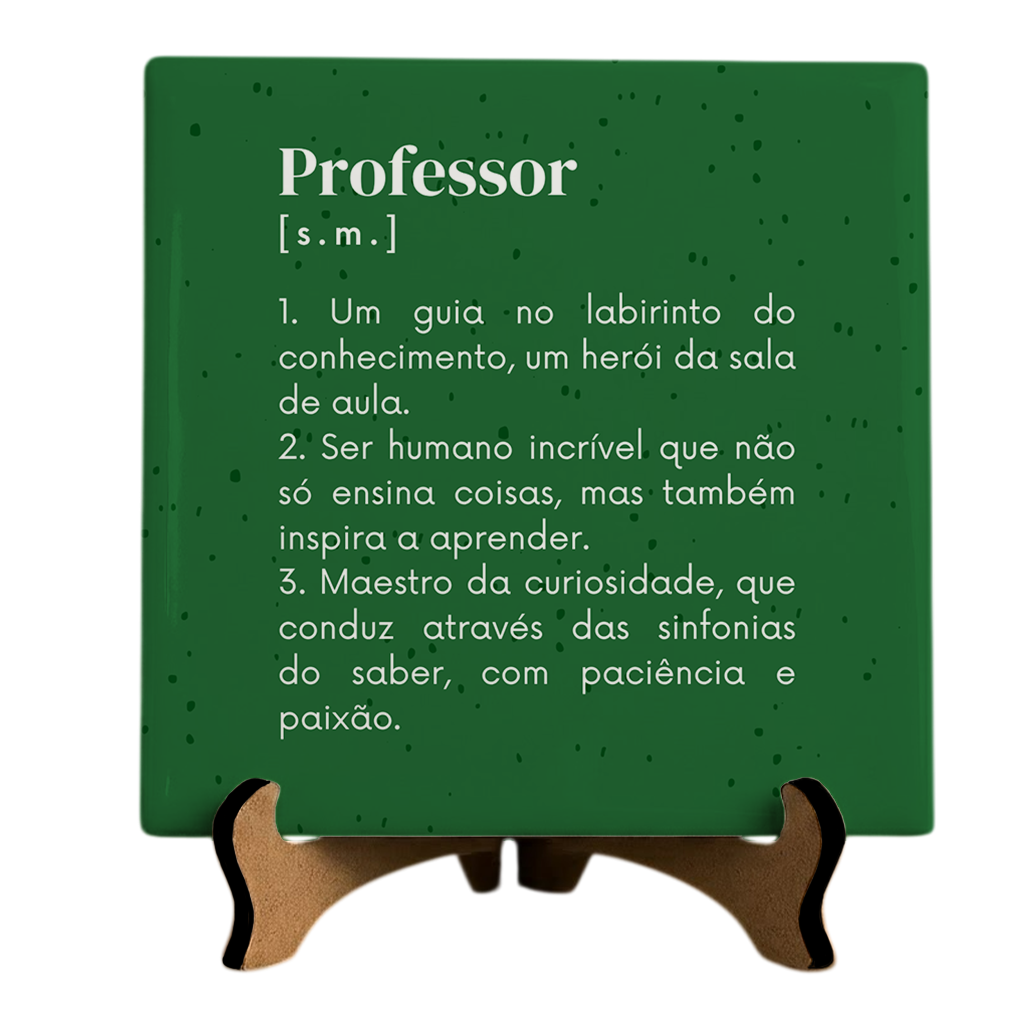 Azulejo Personalizado Significado - Professor S.M.