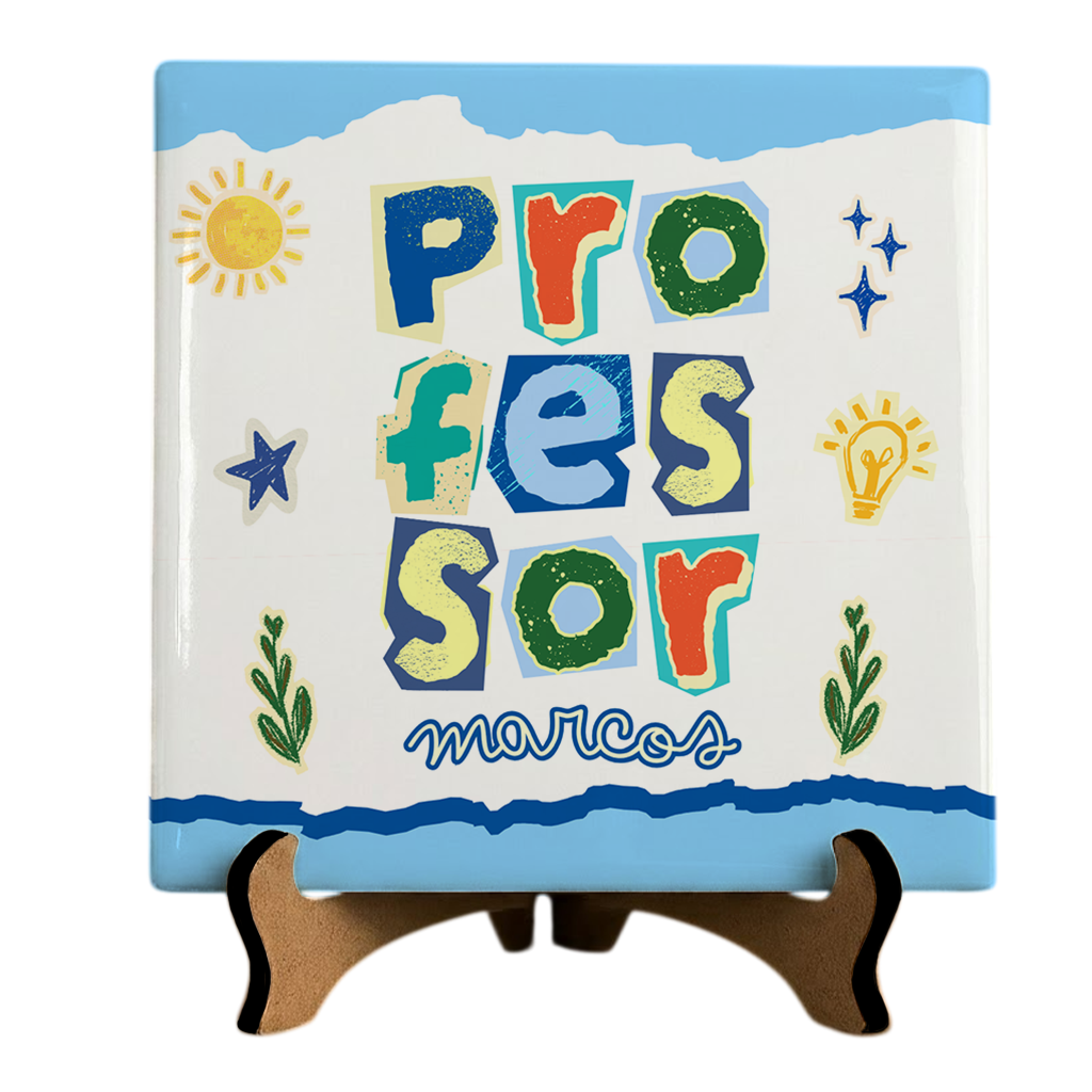 Azulejo Personalizado Professores - Imagem 1