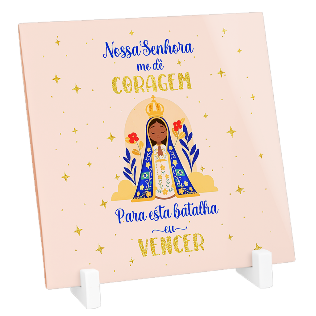 Azulejo Personalizado Santos - Nossa Senhora