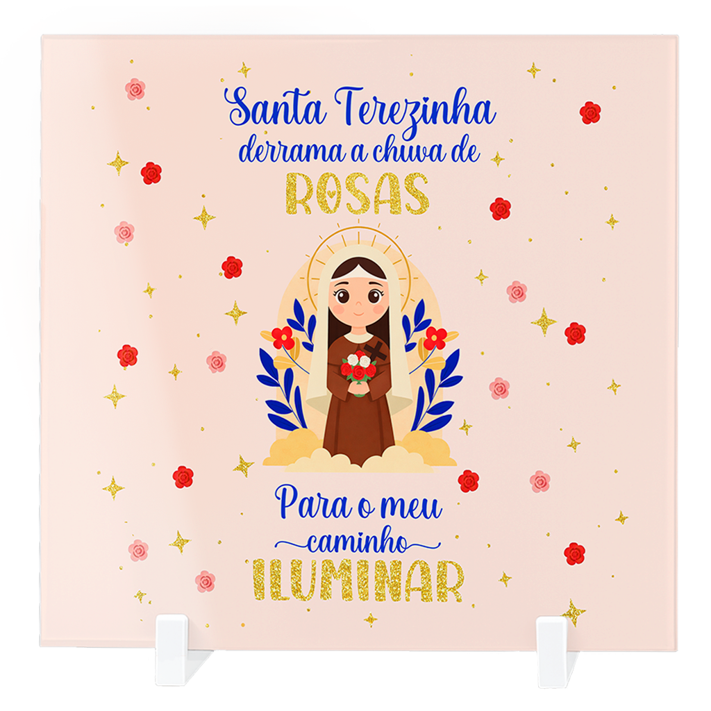 Azulejo Personalizado Santos - Santa Terezinha - Vista 2