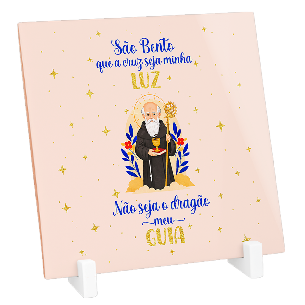 Azulejo Personalizado Santos - São Bento