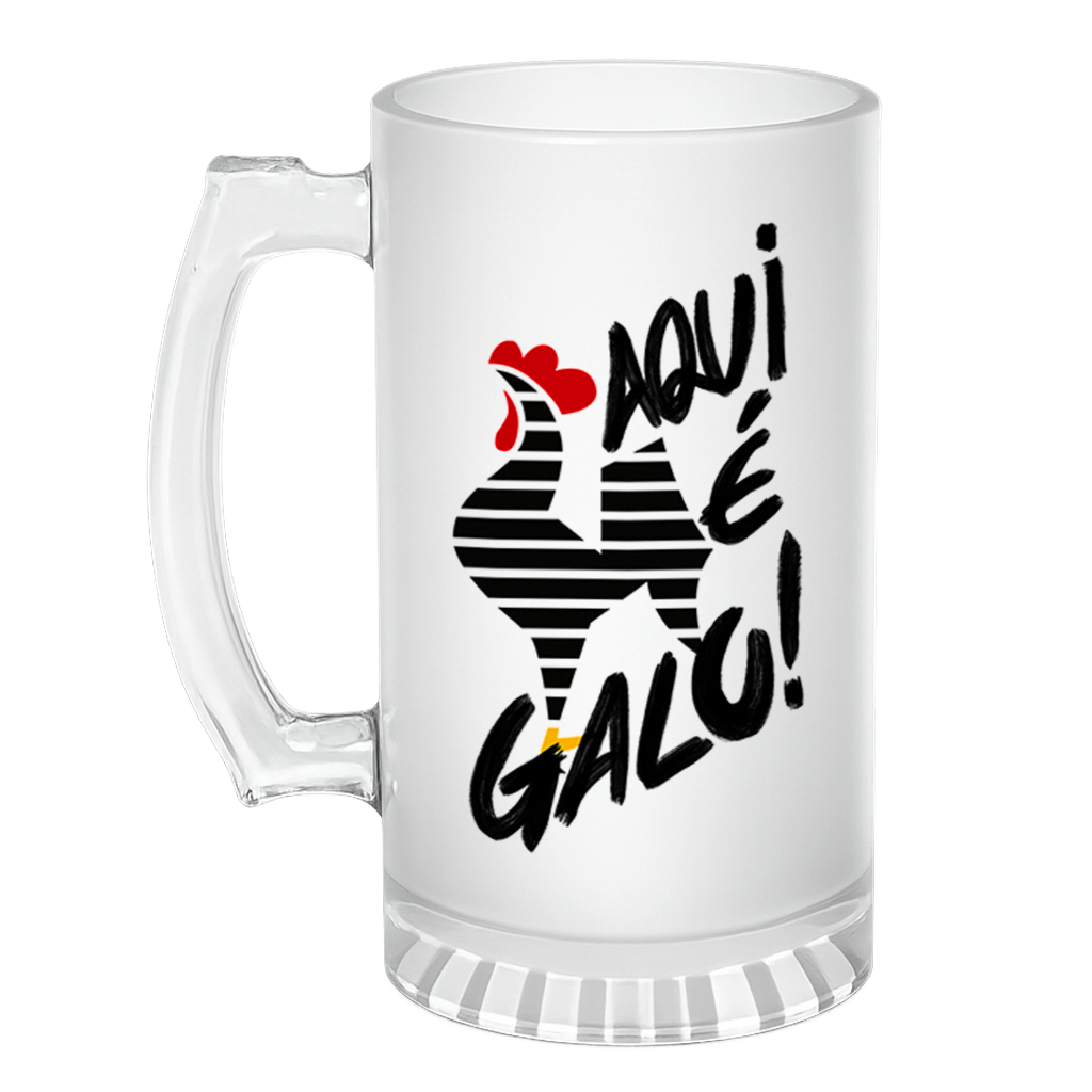 Caneca de Chopp Atletico - Aqui é Galo