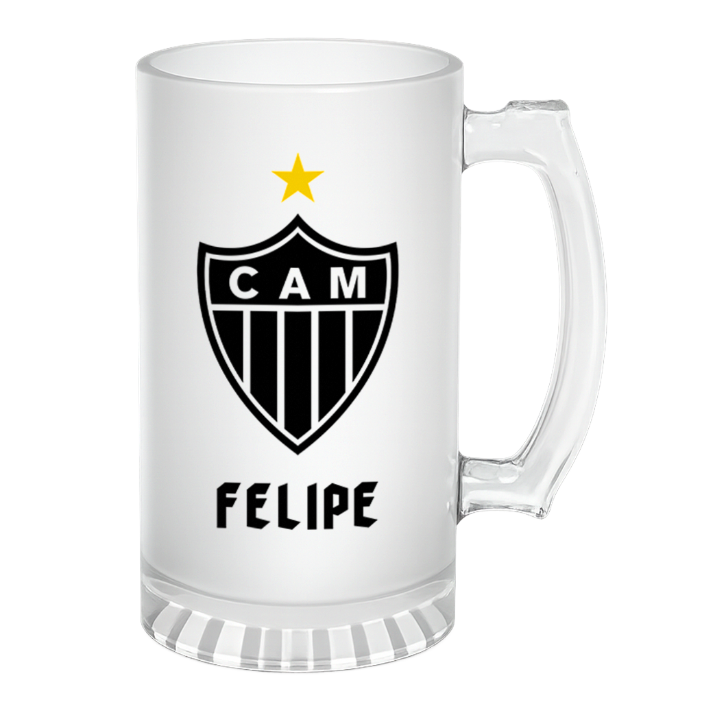Caneca de Chopp Atletico - Aqui é Galo - Vista 2