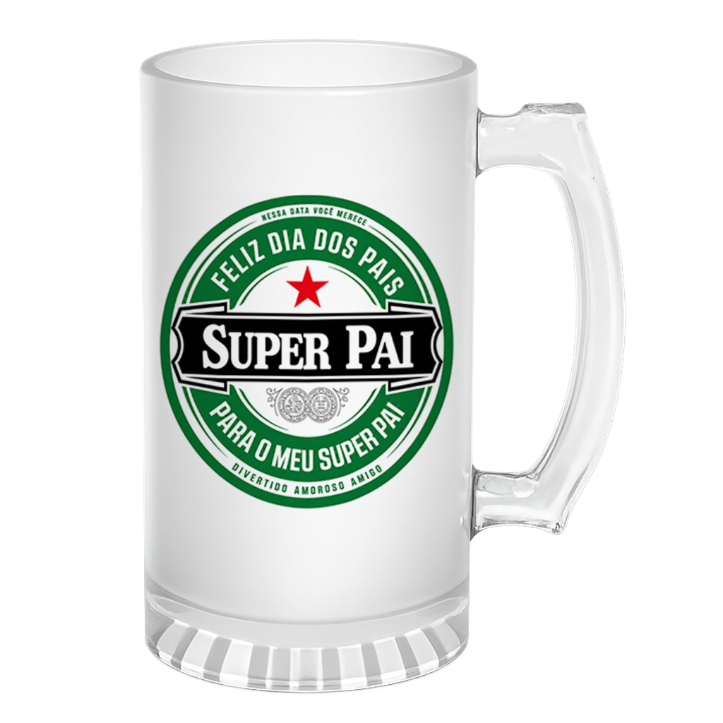 Caneca de Chopp Heineken - Super Pai - Vista 2
