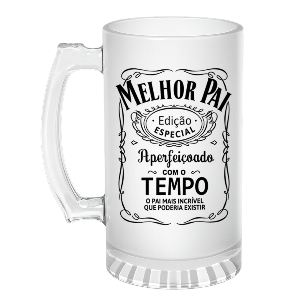Caneca de Chopp Whisky - Melhor Pai