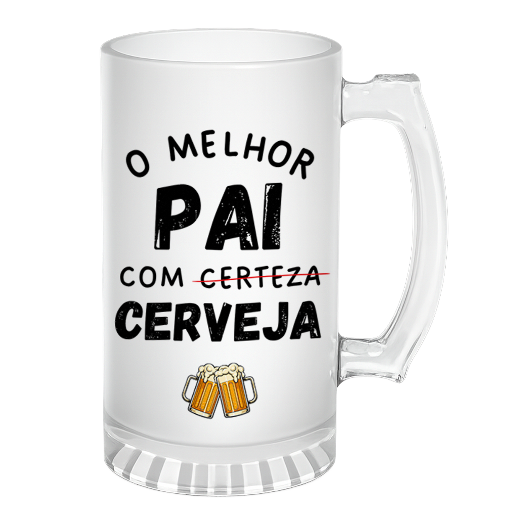 Caneca de Chopp Melhor Pai - Frase - Vista 2