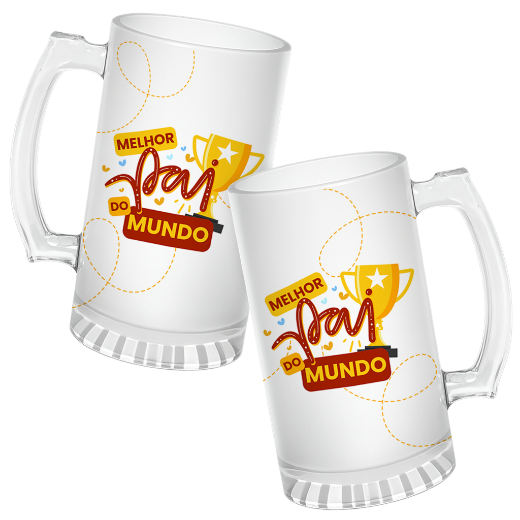 Caneca de Chopp Melhor Pai do Mundo - Imagem 3