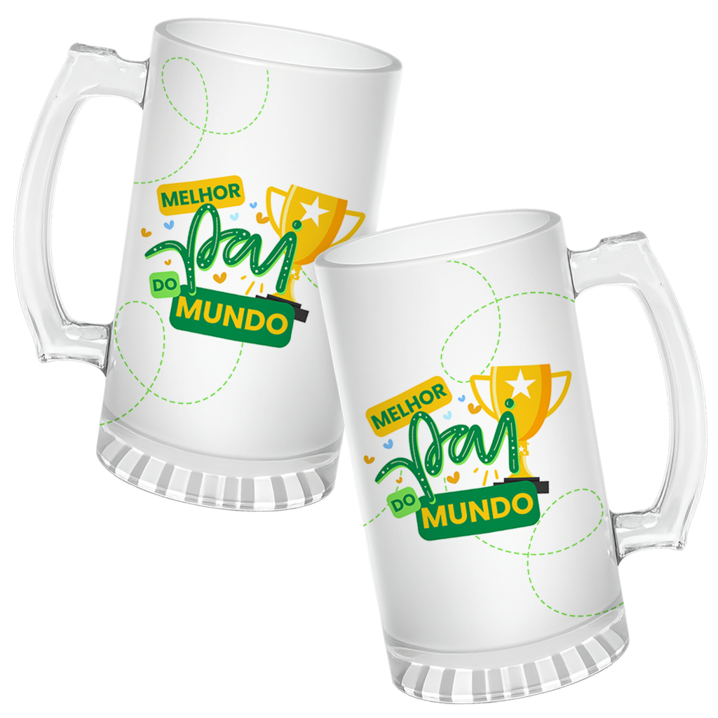 Caneca de Chopp Melhor Pai do Mundo - Imagem 3