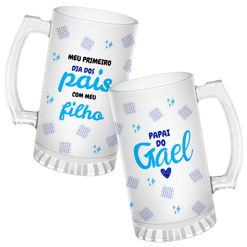 Caneca de Chopp Primeiro Dia Dos Pais - Imagem 3