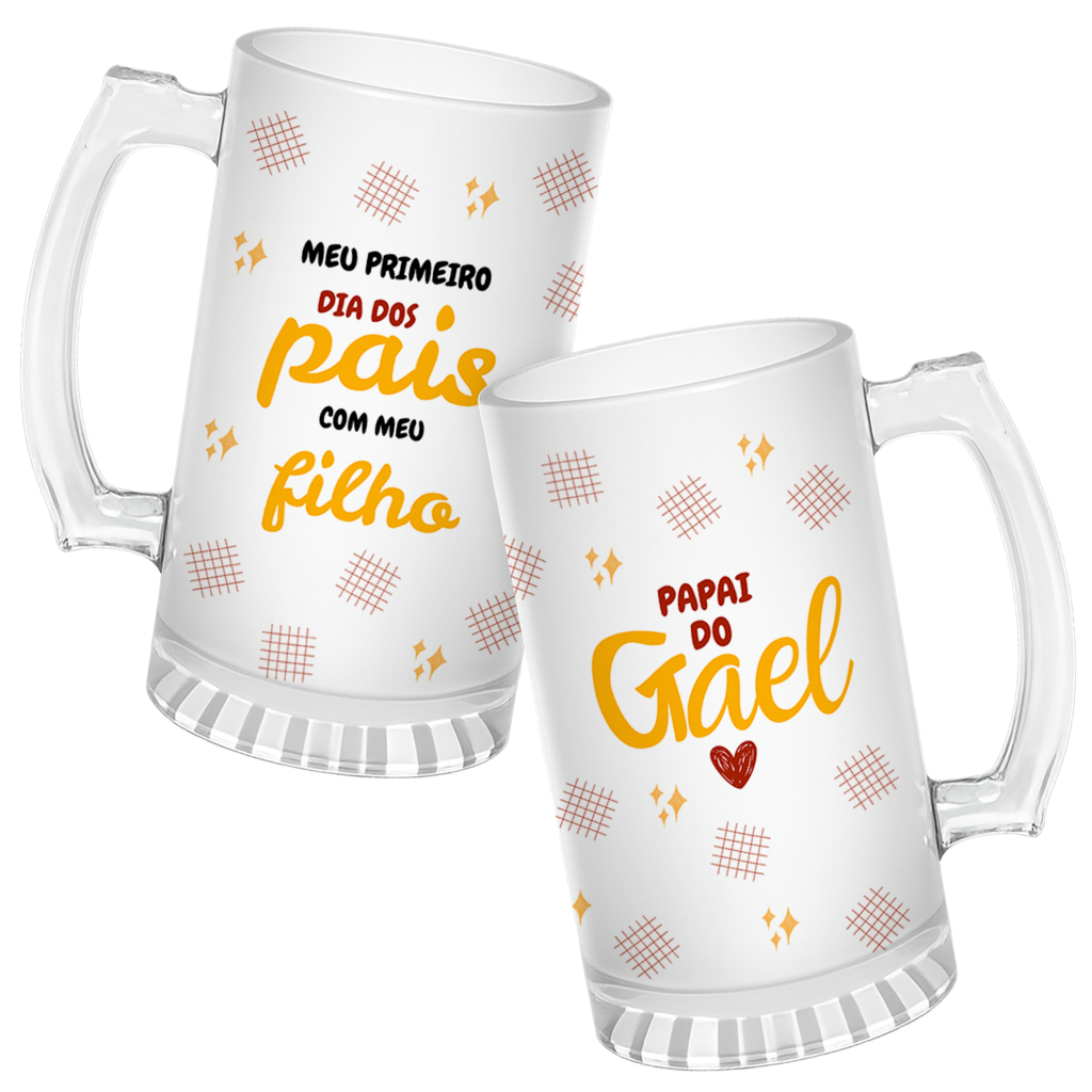 Caneca de Chopp Primeiro Dia Dos Pais - Imagem 3
