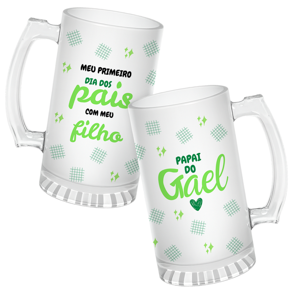 Caneca de Chopp Primeiro Dia Dos Pais - Imagem 3