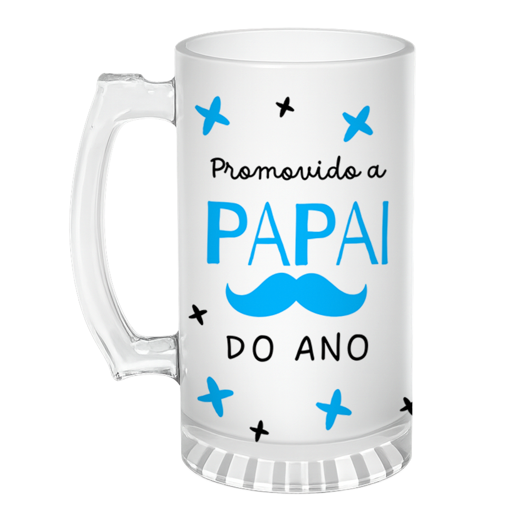 Caneca de Chopp Promovido a Papai do Ano - Imagem 1