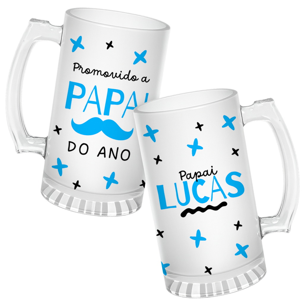 Caneca de Chopp Promovido a Papai do Ano - Imagem 3