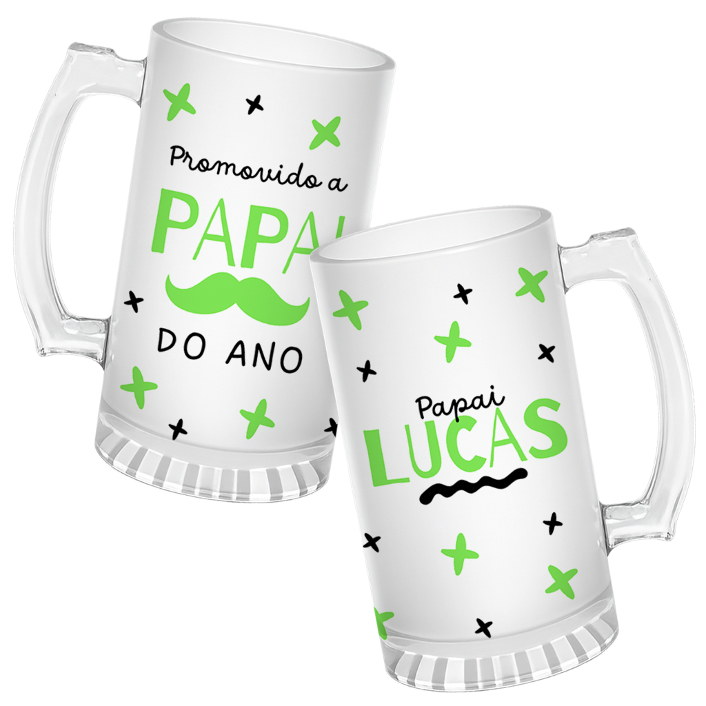 Caneca de Chopp Promovido a Papai do Ano - Imagem 3
