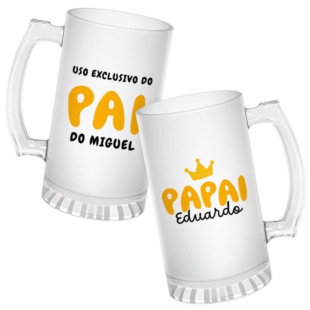 Caneca de Chopp Uso Exclusivo Pai - Imagem 3