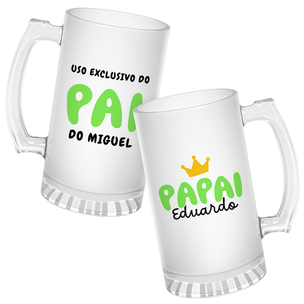 Caneca de Chopp Uso Exclusivo Pai - Imagem 3