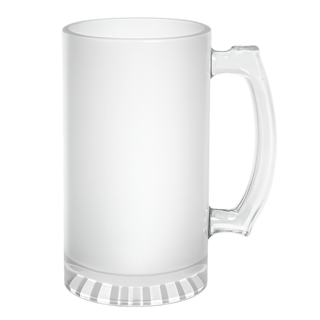 Caneca de Chopp Vidro Jateado - Personalize - Vista 2