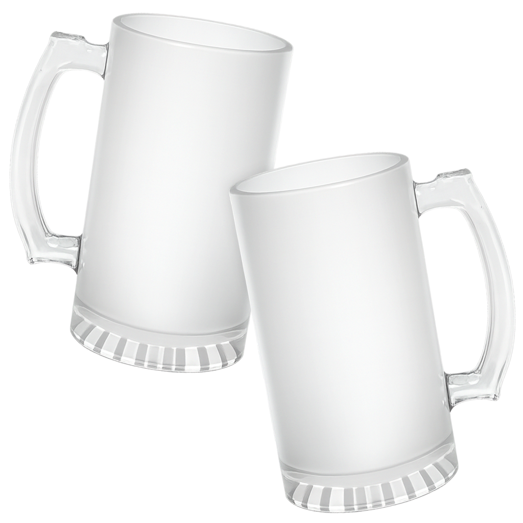 Caneca de Chopp Vidro Jateado - Imagem 3