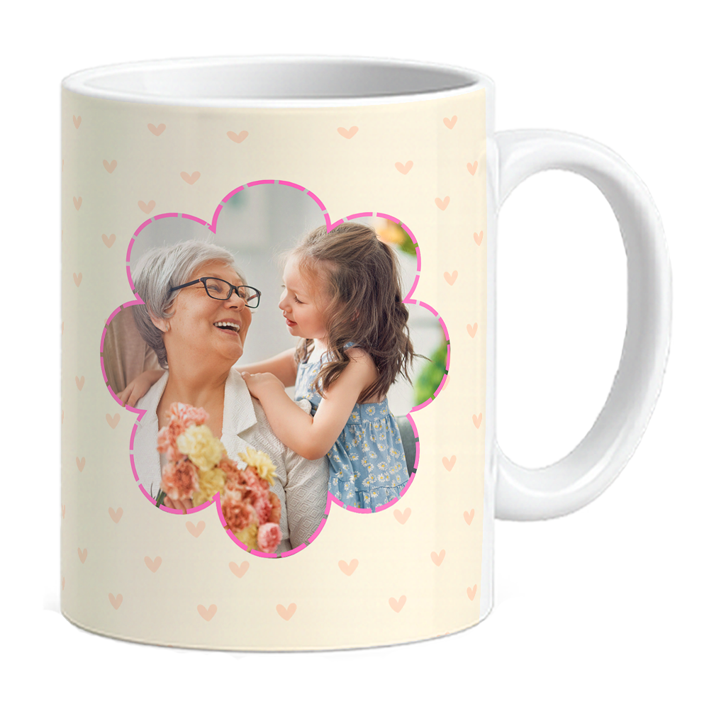 Caneca Vovó Coruja - Com Foto - Vista 2