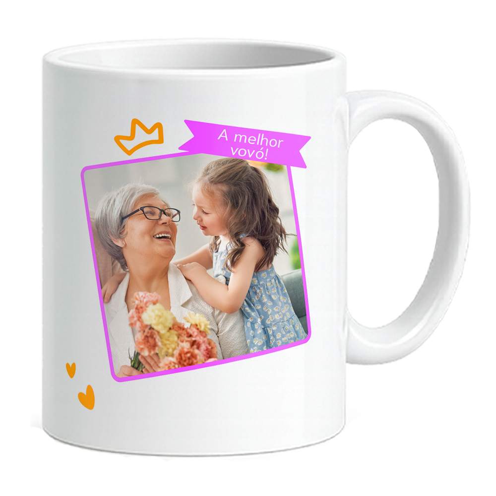 Caneca Vovó Eu Te Amo - Imagem 2