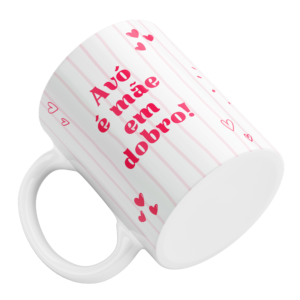 Caneca Avó é Mãe em Dobro - Imagem 3