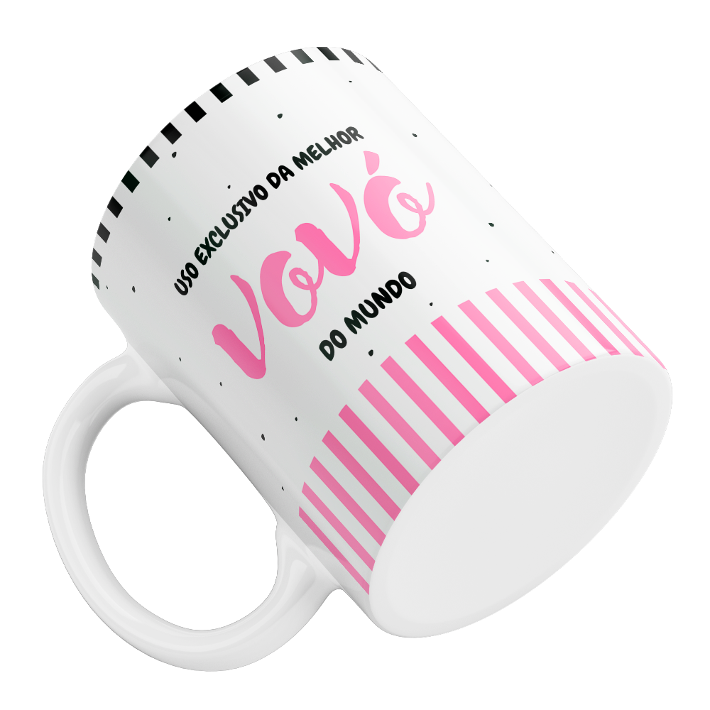 Caneca Uso Exclusivo da Vovó - Imagem 3