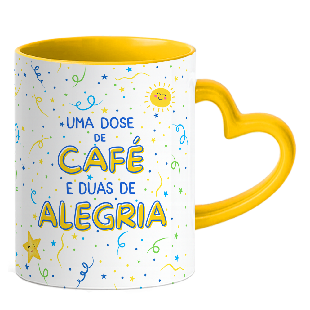 Caneca Coração Divertidamente - Imagem 2