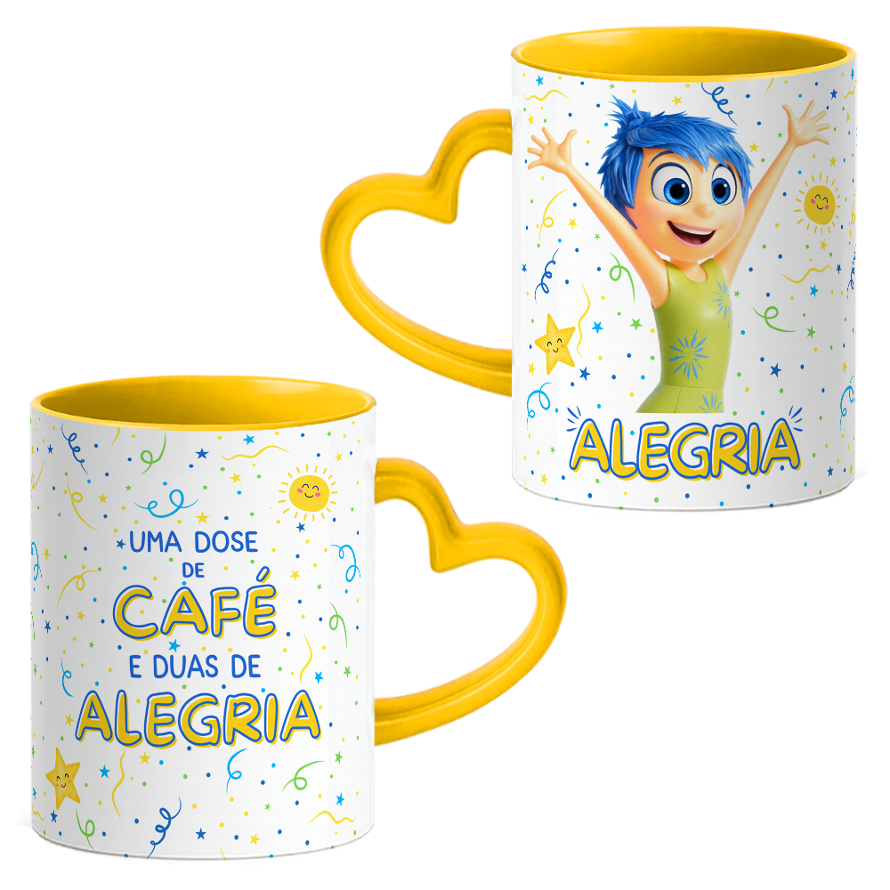 Caneca Coração Divertidamente - Imagem 3