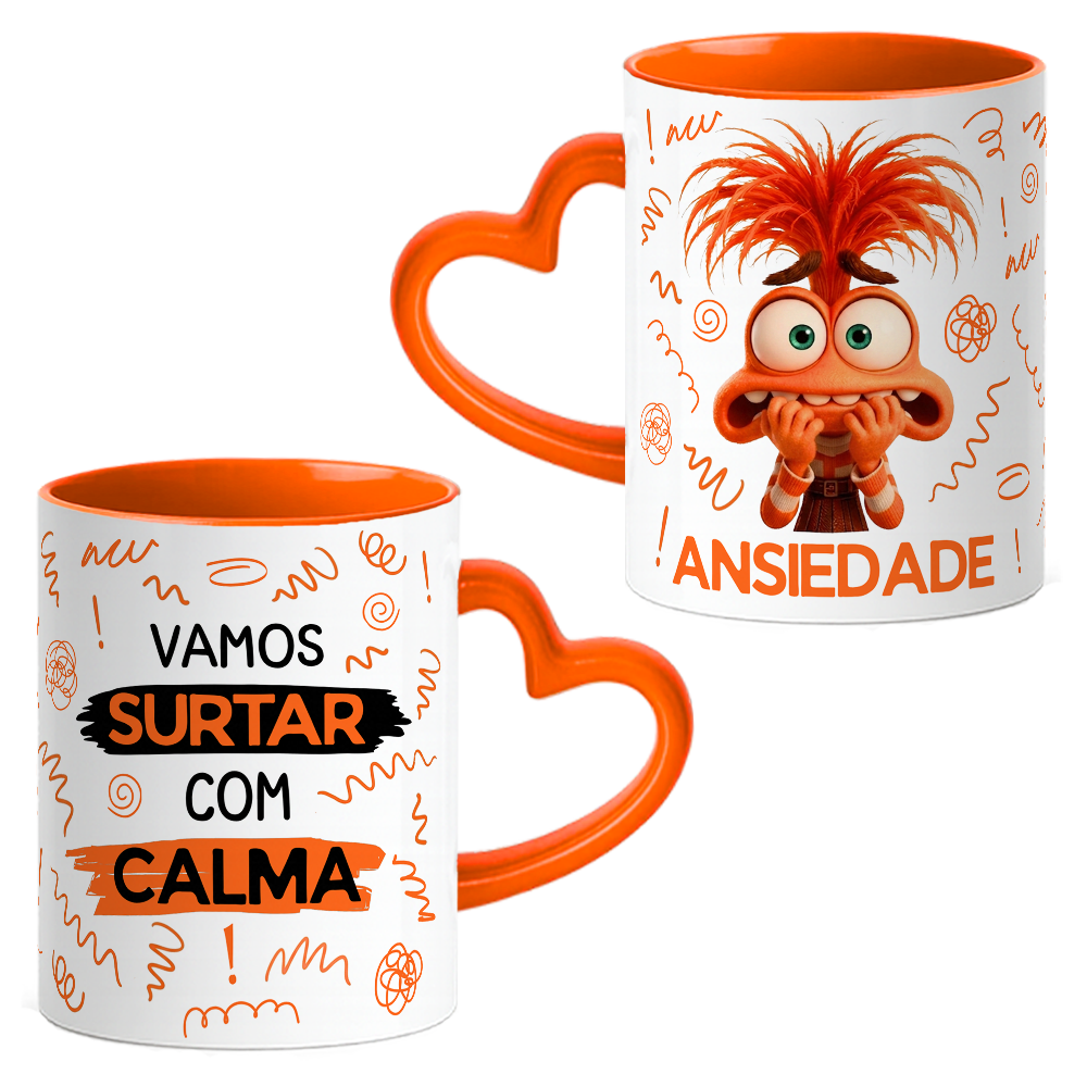 Caneca Coração Divertidamente - Imagem 3