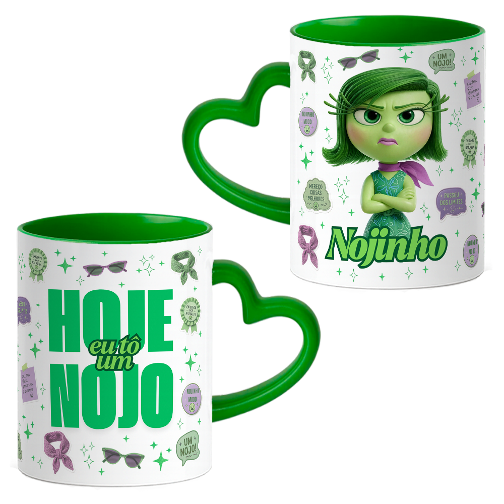 Caneca Coração Divertidamente - Imagem 3