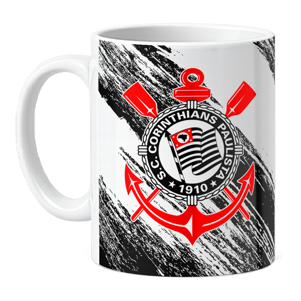 Caneca de Time Personalizada - Corinthians
