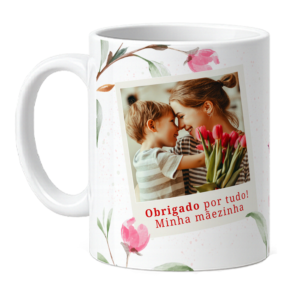 Caneca - Obrigado Mãezinha