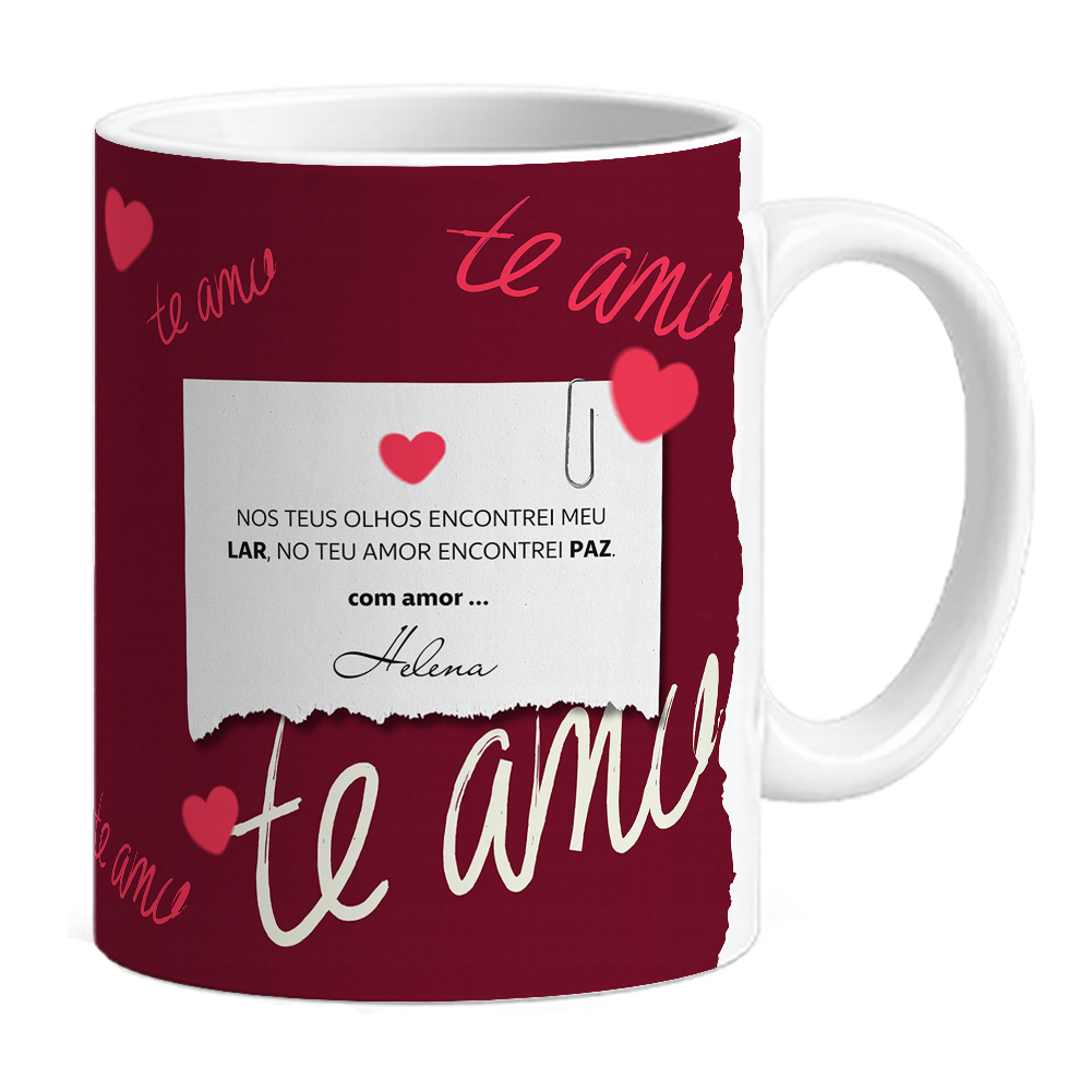 Caneca Namorados - Bilhete de Amor - Vista 2