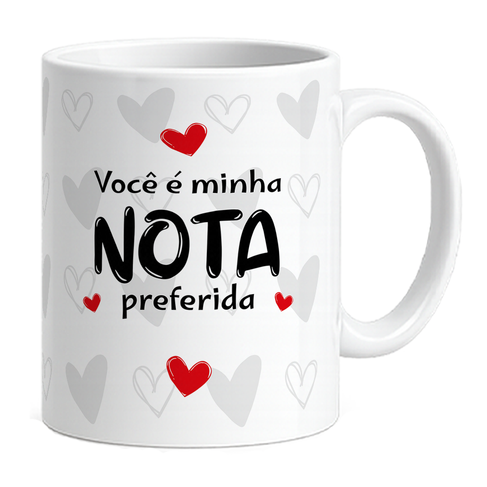 Caneca Namorados - Nota Preferida - Vista 2