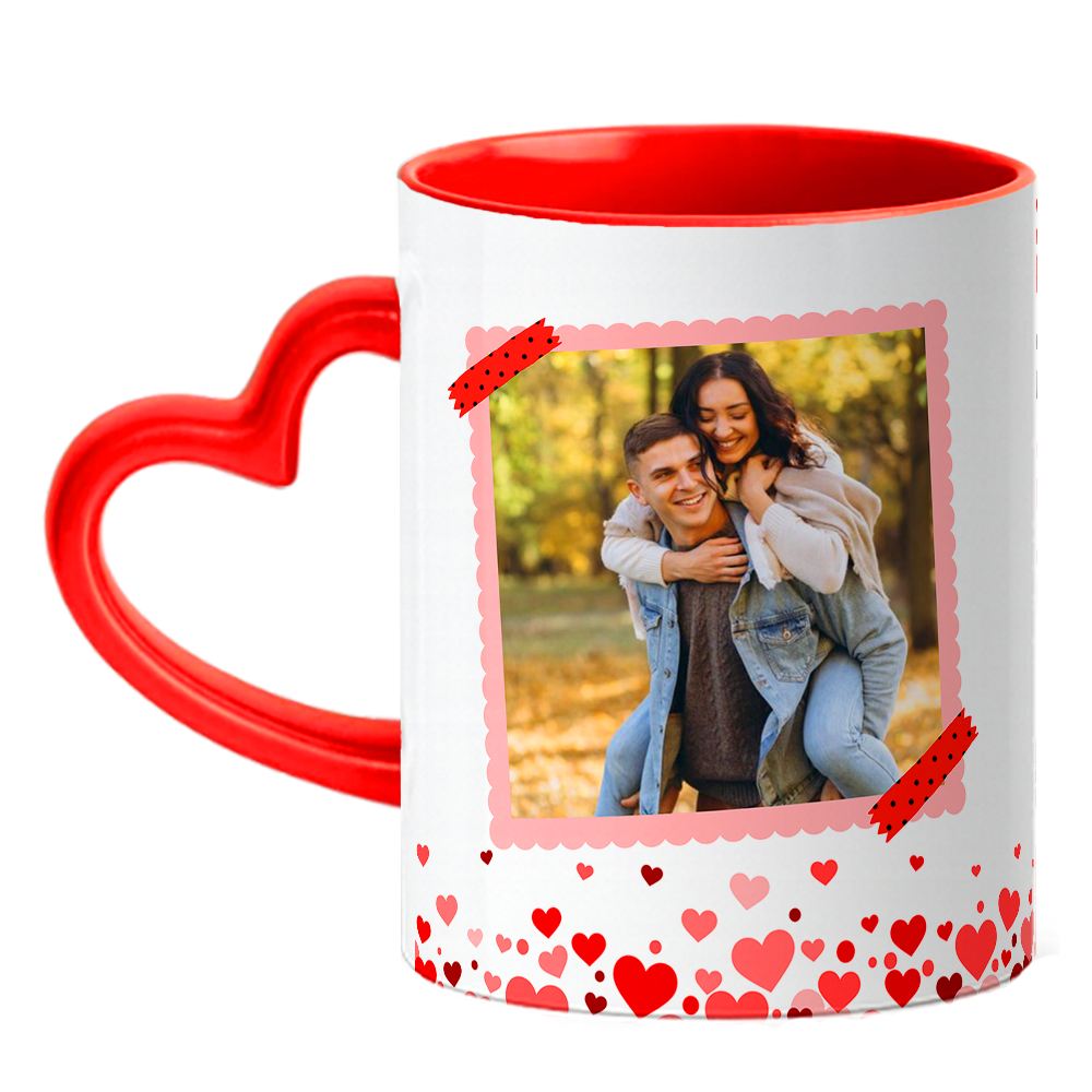 Caneca Namorados Coração - Nosso Dia